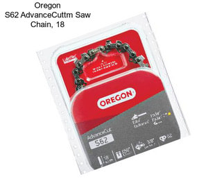 Oregon S62 AdvanceCuttm Saw Chain, 18\