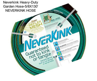 Neverkink Heavy-Duty Garden Hose-5/8\