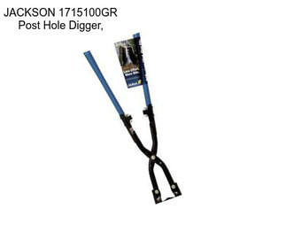 JACKSON 1715100GR Post Hole Digger,