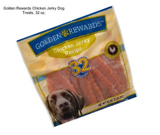 Golden Rewards Chicken Jerky Dog Treats, 32 oz.