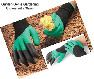 Garden Genie Gardening Gloves with Claws