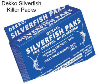 Dekko Silverfish Killer Packs