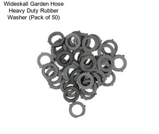 Wideskall Garden Hose Heavy Duty Rubber Washer (Pack of 50)