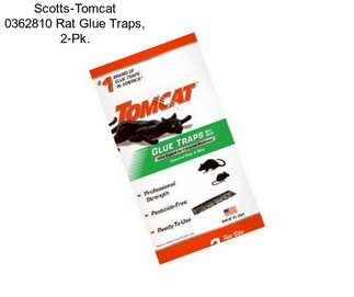 Scotts-Tomcat 0362810 Rat Glue Traps, 2-Pk.