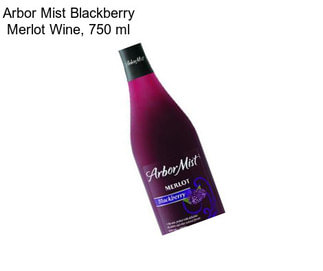 Arbor Mist Blackberry Merlot Wine, 750 ml