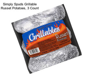Simply Spuds Grillable Russet Potatoes, 3 Count