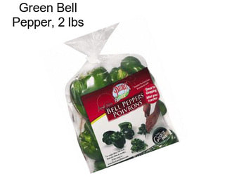 Green Bell Pepper, 2 lbs