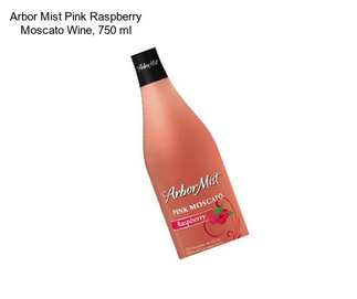 Arbor Mist Pink Raspberry Moscato Wine, 750 ml