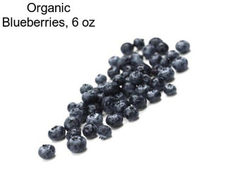 Organic Blueberries, 6 oz