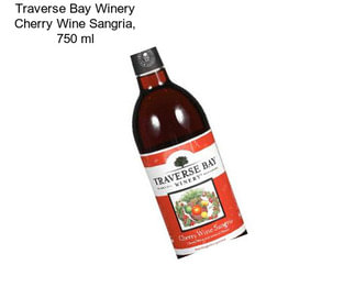 Traverse Bay Winery Cherry Wine Sangria, 750 ml