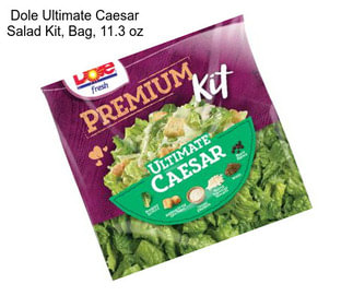 Dole Ultimate Caesar Salad Kit, Bag, 11.3 oz