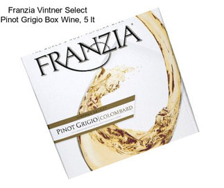 Franzia Vintner Select Pinot Grigio Box Wine, 5 lt