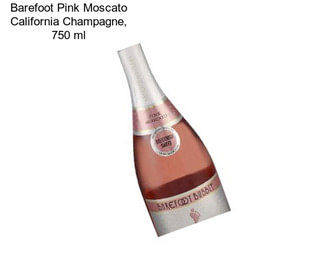 Barefoot Pink Moscato California Champagne, 750 ml