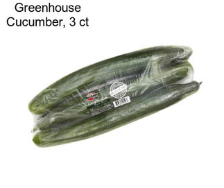 Greenhouse Cucumber, 3 ct