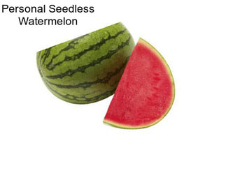 Personal Seedless Watermelon