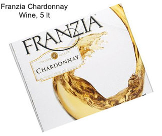 Franzia Chardonnay Wine, 5 lt