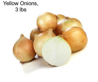 Yellow Onions, 3 lbs