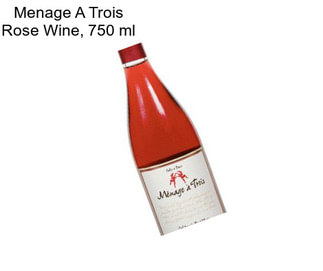 Menage A Trois Rose Wine, 750 ml