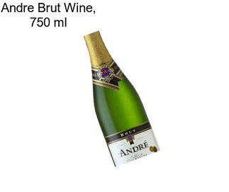 Andre Brut Wine, 750 ml