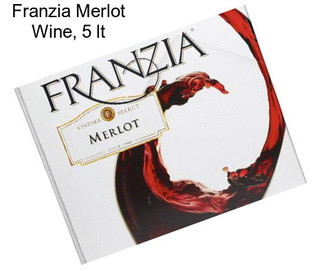Franzia Merlot Wine, 5 lt