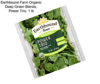 Earthbound Farm Organic Deep Green Blends, Power Trio, 1 lb