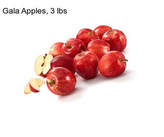 Gala Apples, 3 lbs