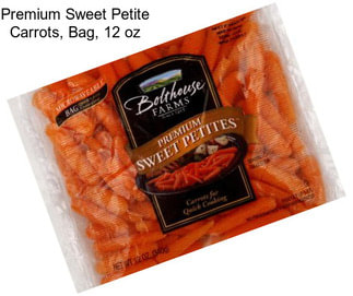 Premium Sweet Petite Carrots, Bag, 12 oz