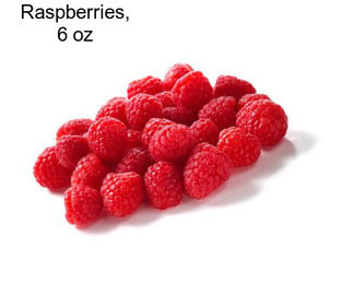 Raspberries, 6 oz