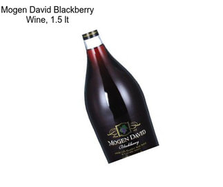 Mogen David Blackberry Wine, 1.5 lt