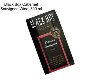 Black Box Cabernet Sauvignon Wine, 500 ml