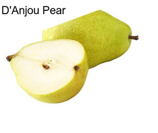 D\'Anjou Pear