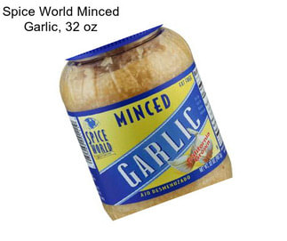 Spice World Minced Garlic, 32 oz