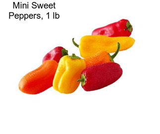 Mini Sweet Peppers, 1 lb