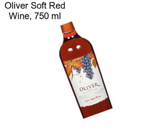 Oliver Soft Red Wine, 750 ml