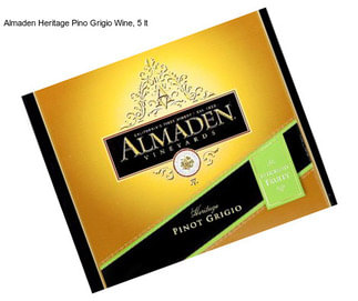 Almaden Heritage Pino Grigio Wine, 5 lt