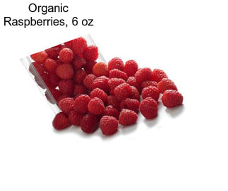 Organic Raspberries, 6 oz