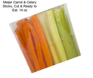 Meijer Carrot & Celery Sticks, Cut & Ready to Eat, 14 oz