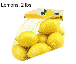 Lemons, 2 lbs