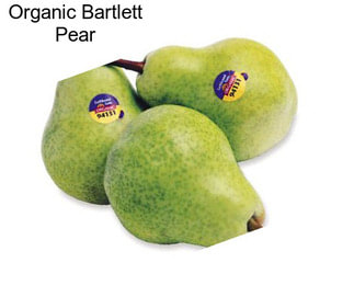 Organic Bartlett Pear