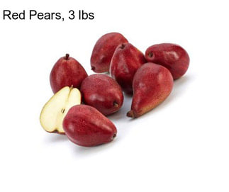 Red Pears, 3 lbs