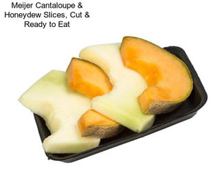 Meijer Cantaloupe & Honeydew Slices, Cut & Ready to Eat