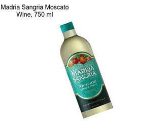 Madria Sangria Moscato Wine, 750 ml