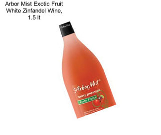 Arbor Mist Exotic Fruit White Zinfandel Wine, 1.5 lt