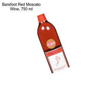 Barefoot Red Moscato Wine, 750 ml