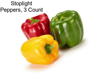 Stoplight Peppers, 3 Count