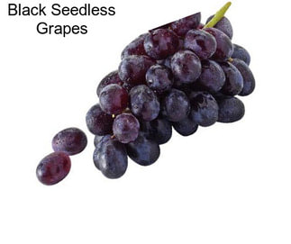 Black Seedless Grapes