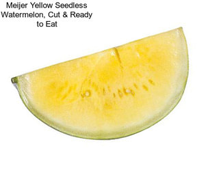 Meijer Yellow Seedless Watermelon, Cut & Ready to Eat