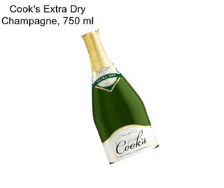 Cook\'s Extra Dry Champagne, 750 ml
