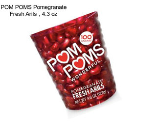 POM POMS Pomegranate Fresh Arils , 4.3 oz
