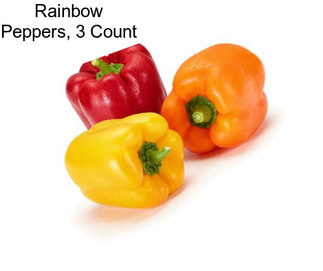 Rainbow Peppers, 3 Count